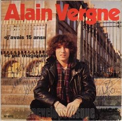 [Pochette de J’avais 15 ans (Alain VERGNE)]