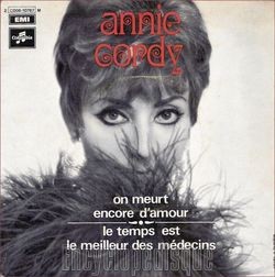 [Pochette de On meurt encore d’amour (Annie CORDY)]