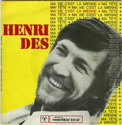 [Pochette de Ma vie c’est la mienne (Henri DS)]