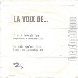 [Pochette de La voix de… (Anton VALRY) - verso]