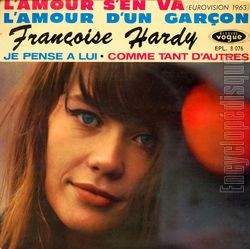 [Pochette de L’amour s’en va (Franoise HARDY)]