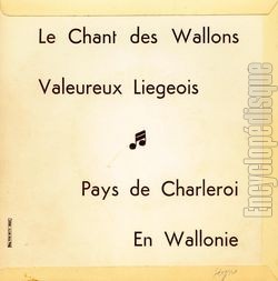 [Pochette de Le chant des wallons (Andr MARTIN) - verso]