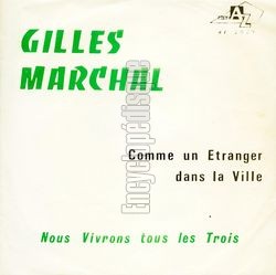 [Pochette de Comme un tranger dans la ville (Gilles MARCHAL)]