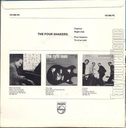 [Pochette de Caprice (The FOUR SHAKERS) - verso]