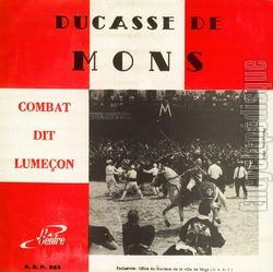 [Pochette de Ducasse de Mons (DOCUMENT) - verso]