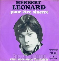 [Pochette de Pour tre sincre (Herbert LONARD)]