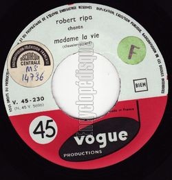 [Pochette de Madame la vie (Robert RIPA)]