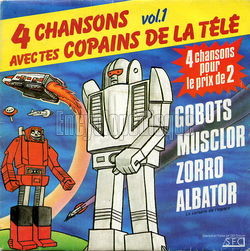 [Pochette de 4 chansons avec tes copains de la tl vol.1 (4 CHANSONS avec tes COPAINS de la TL)]