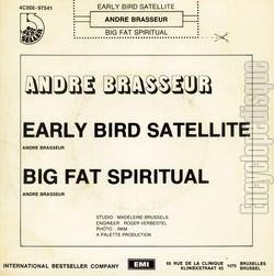 [Pochette de Early bird satelite (Andr BRASSEUR) - verso]