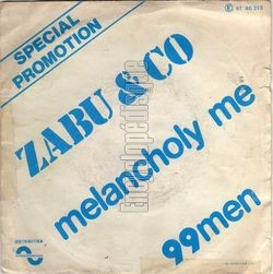 [Pochette de Melancholy me (ZABU & CO)]