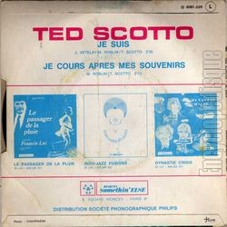 [Pochette de Je suis (Ted SCOTTO) - verso]