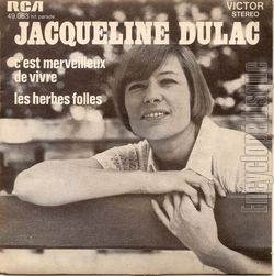 [Pochette de C’est merveilleux de vivre (Jacqueline DULAC)]