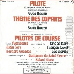 [Pochette de Pilotes de course (T.V. (Tlvision)) - verso]