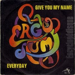 [Pochette de Give me your name (ERGO SUM)]