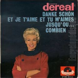 [Pochette de Danke schn (Colette DERAL)]