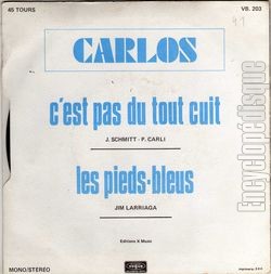 [Pochette de C’est pas du tout cuit (CARLOS) - verso]