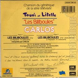 [Pochette de Les biliboules (CARLOS) - verso]