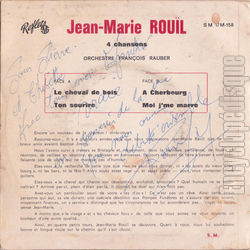 [Pochette de Le cheval de bois (Jean-Marie ROUIL) - verso]