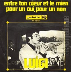 [Pochette de Entre ton cœur et le mien (LUIGI)]