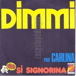 [Pochette de Dimmi (CARLINA (2))]