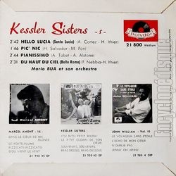 [Pochette de Hello Lucia (KESSLER SISTERS (Alice et Ellen)) - verso]