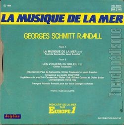 [Pochette de La musique de la mer (Georges SCHMITT RANDALL) - verso]