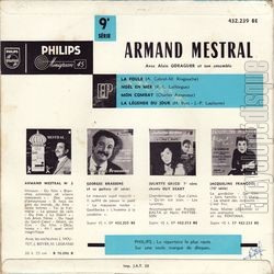 [Pochette de La foule (Armand MESTRAL) - verso]