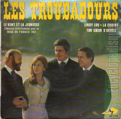 [Pochette de Le vent et la jeunesse (Les TROUBADOURS)]