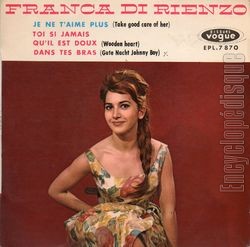 [Pochette de Je ne t’aime plus (Franca DI RIENZO)]