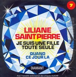 [Pochette de Je suis une fille toute seule (Liliane SAINT PIERRE)]