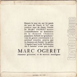 [Pochette de Les succs de Guy Bart - 2 (Marc OGERET) - verso]