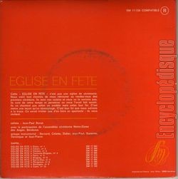 [Pochette de Eglise en fte 11 -  BORDEAUX- (RELIGION) - verso]