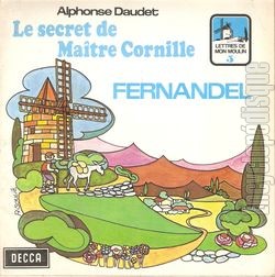 [Pochette de Lettres de mon moulin n 5  Le secret de matre Cornille  (JEUNESSE)]