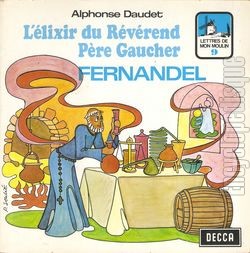 [Pochette de Lettres de mon moulin n 9  L’lixir du Rvrend Pre Gaucher  (JEUNESSE)]