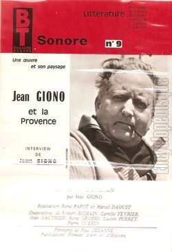 [Pochette de BT Sonore Littrature n 9 - Jean Giono (DOCUMENT) - verso]