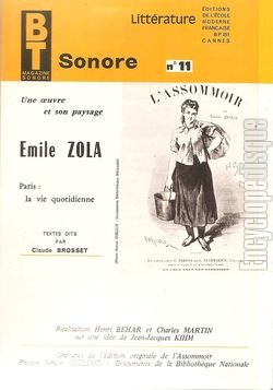 [Pochette de BT Sonore Littrature n11 - mile Zola (DOCUMENT) - verso]