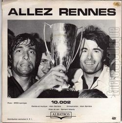 [Pochette de Allez Rennes (Alain BARRIRE) - verso]