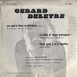 [Pochette de Un gars ben ordinaire (Grard DELTRE) - verso]