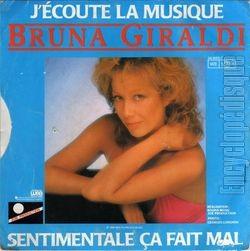 [Pochette de J’coute la musique (Bruna GIRALDI) - verso]