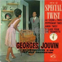 [Pochette de La leon de twist (Georges JOUVIN)]