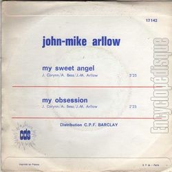 [Pochette de My sweet angel (John Mike ARLLOW) - verso]