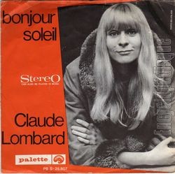 [Pochette de Bonjour soleil (Claude LOMBARD et Freddy ZEGERS)]