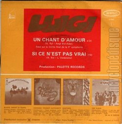 [Pochette de Un chant d’amour (LUIGI) - verso]