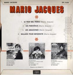 [Pochette de Le petit bal perdu (Mario JACQUES) - verso]