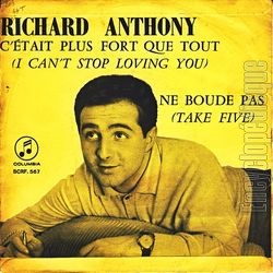 [Pochette de Ne boude pas (Richard ANTHONY) - verso]