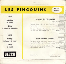 [Pochette de Dansez twist et madison avec les Pingouins (Les PINGOUINS) - verso]