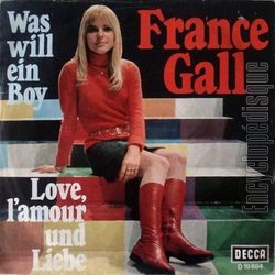 [Pochette de Was will ein Boy ? (France GALL)]