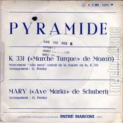 [Pochette de K.331 (PYRAMIDE) - verso]