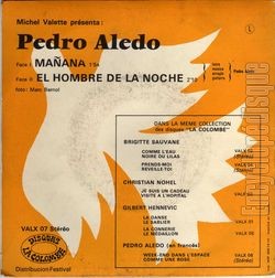 [Pochette de Maana (Pedro ALEDO) - verso]