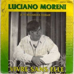 [Pochette de Vivre sans elle (Luciano MORENI)]